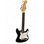 Used Squier Standard Stratocaster Black Solid Body Electric Guitar thumbnail