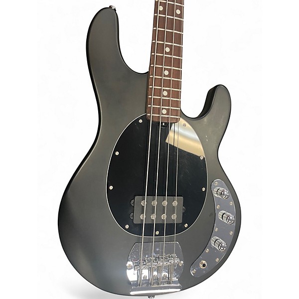 Used Sterling by Music Man STING RAY Black Electric Bass Guitar
