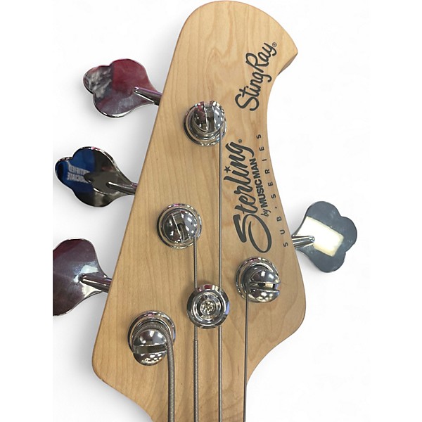 Used Sterling by Music Man STING RAY Black Electric Bass Guitar