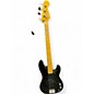 Used Fender 2018 LTD 58 PBASS JRN - ABLK Black Electric Bass Guitar thumbnail