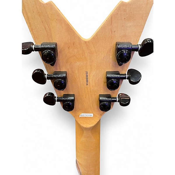 Used Dean Dimebag Razorback Black Solid Body Electric Guitar