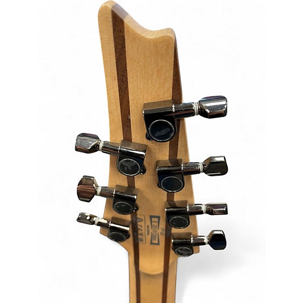 Used Ibanez RGMS7 Black Solid Body Electric Guitar