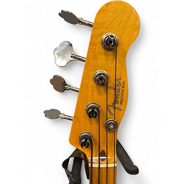 Used Fender Percision Bass Sting Signiture 2 Tone Sunburst Electric Bass Guitar