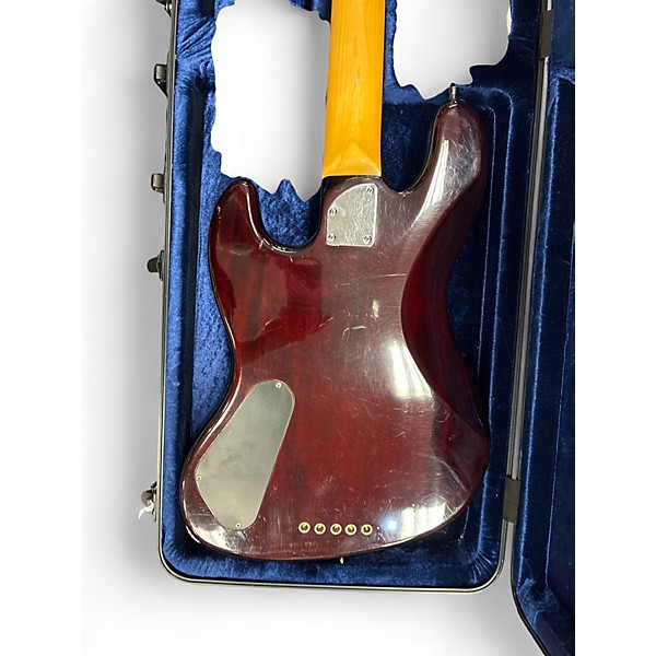 Used Schecter Guitar Research J-5 Diamond series EMG 2 Tone Sunburst Electric Bass Guitar