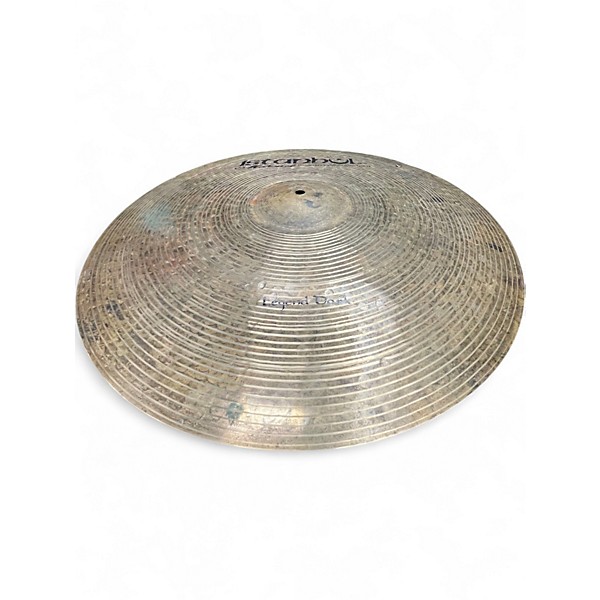 Used Istanbul Mehmet 21in LEGEND DARK RIDE SIZZLE Cymbal