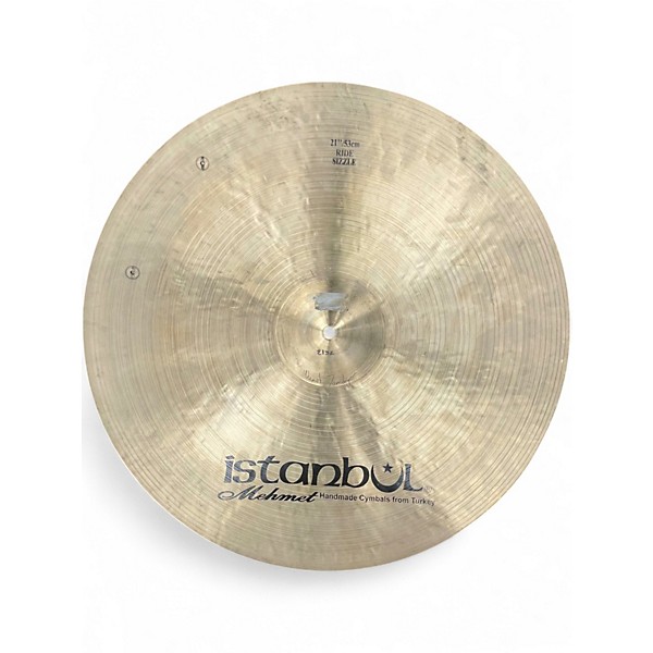 Used Istanbul Mehmet 21in LEGEND DARK RIDE SIZZLE Cymbal