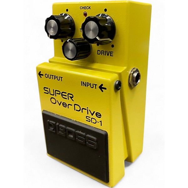 Used BOSS SD1 Super Overdrive Effect Pedal