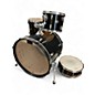 Used TAMA 4 Piece Imperialstar BLACK Drum Kit