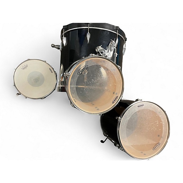 Used TAMA 4 Piece Imperialstar BLACK Drum Kit
