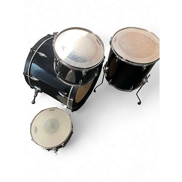 Used TAMA 4 Piece Imperialstar BLACK Drum Kit