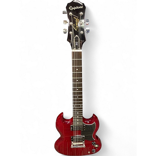 Used Epiphone SG Special Bolt On Cherry Solid Body Electric Guitar