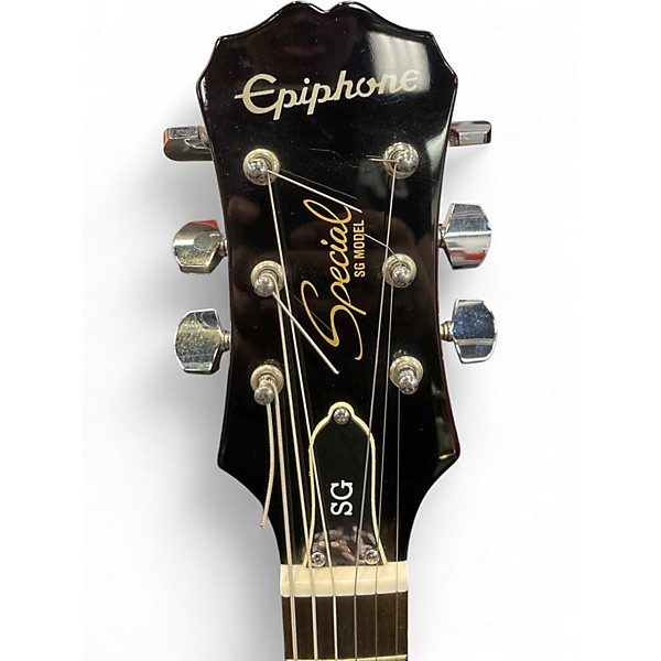 Used Epiphone SG Special Bolt On Cherry Solid Body Electric Guitar