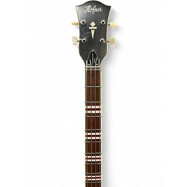 Used Hofner 500/7 Trans Black Electric Bass Guitar