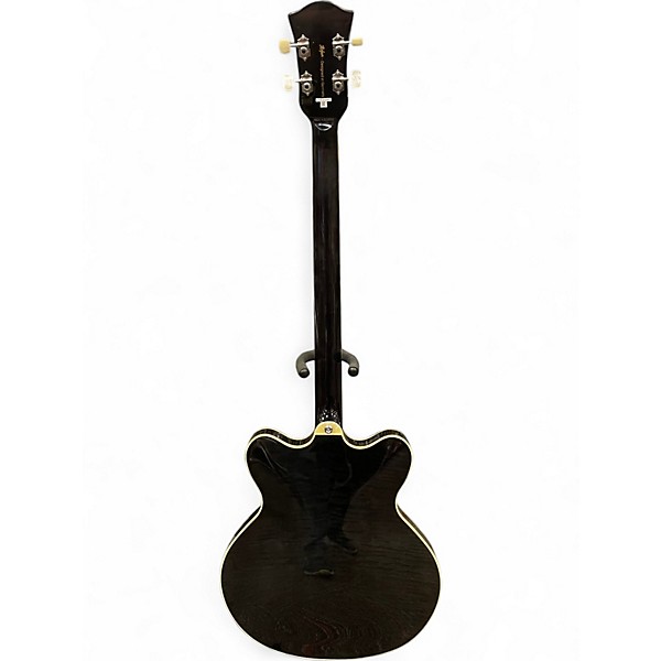 Used Hofner 500/7 Trans Black Electric Bass Guitar