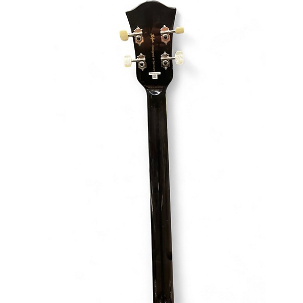 Used Hofner 500/7 Trans Black Electric Bass Guitar