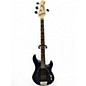 Used Sterling by Music Man SB14 Midnight Blue Electric Bass Guitar thumbnail