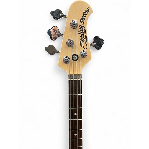 Used Sterling by Music Man SB14 Midnight Blue Electric Bass Guitar