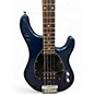 Used Sterling by Music Man SB14 Midnight Blue Electric Bass Guitar