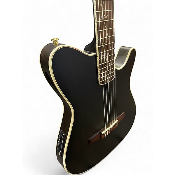 Used Ibanez TOD10N Charcoal Classical Acoustic Electric Guitar