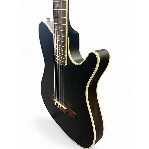 Used Ibanez TOD10N Charcoal Classical Acoustic Electric Guitar