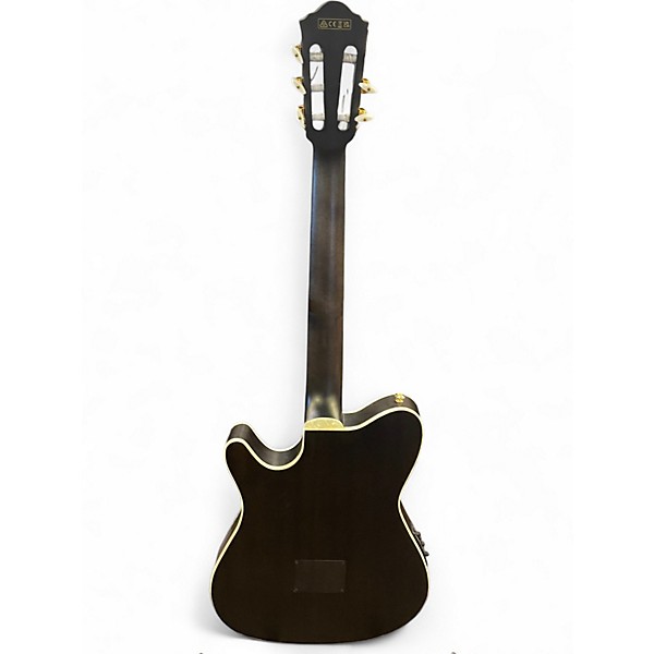 Used Ibanez TOD10N Charcoal Classical Acoustic Electric Guitar