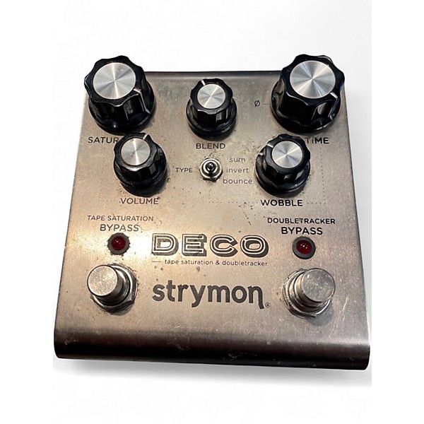 Used Strymon Deco Tape Saturation and Doubletracker Delay Effect Pedal