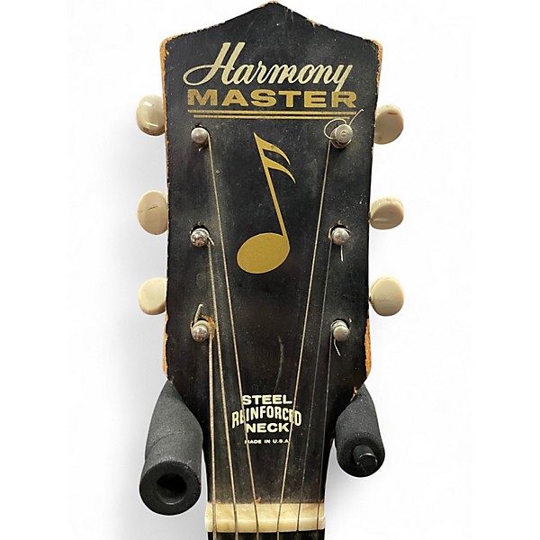 Used 1960s Harmony VINTAGE H945 MASTER 2 Color Sunburst Acoustic Guitar