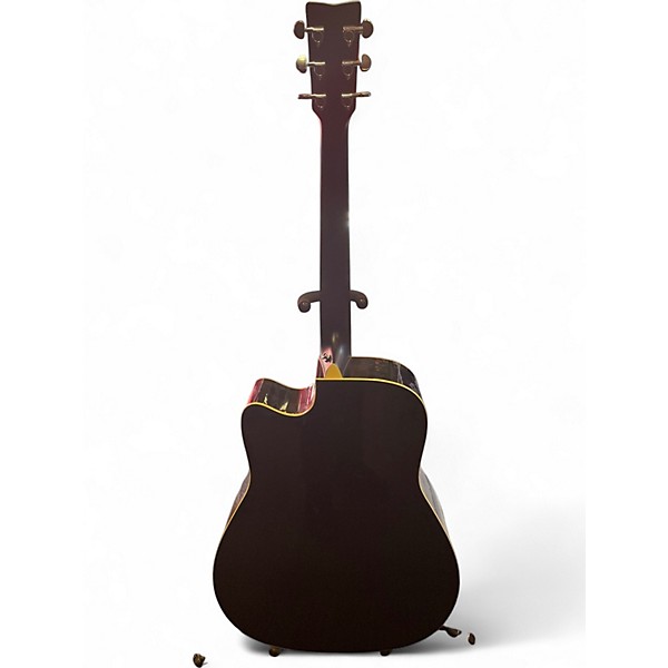 Used Yamaha Fgc-ta transacoustic Black Acoustic Electric Guitar