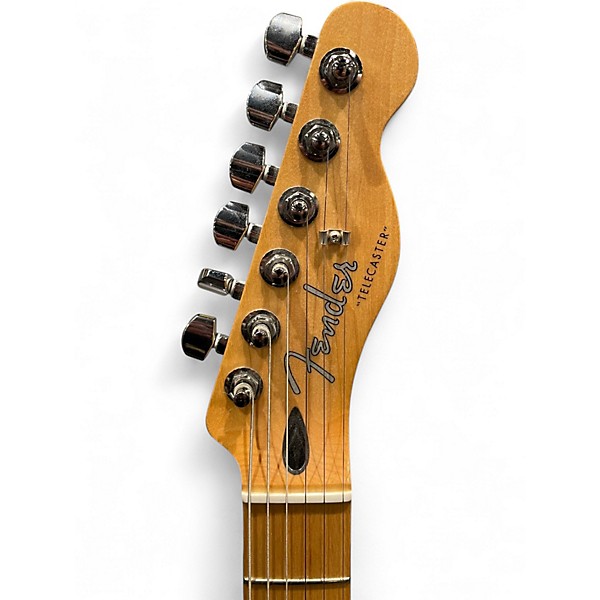 Used 2017 Fender Special Edition Deluxe Ash Telecaster Cherry Sunburst Solid Body Electric Guitar