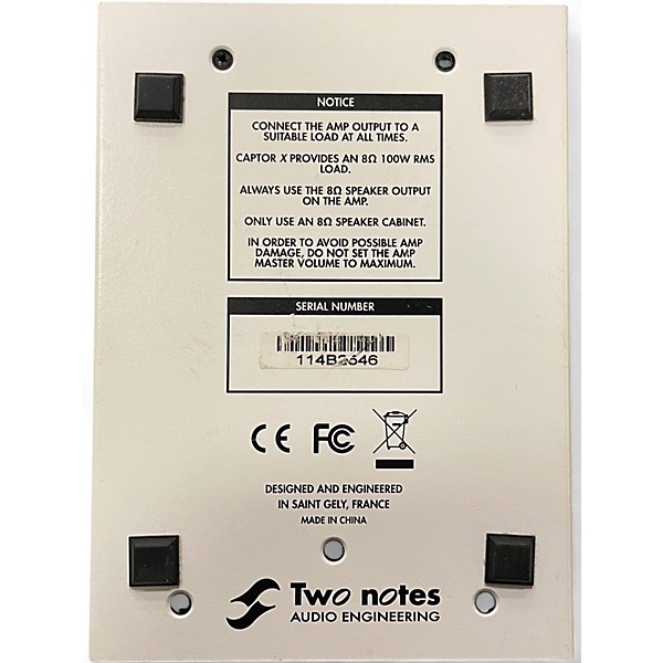 Used Two Notes AUDIO ENGINEERING Torpedo Captor X Power Attenuator