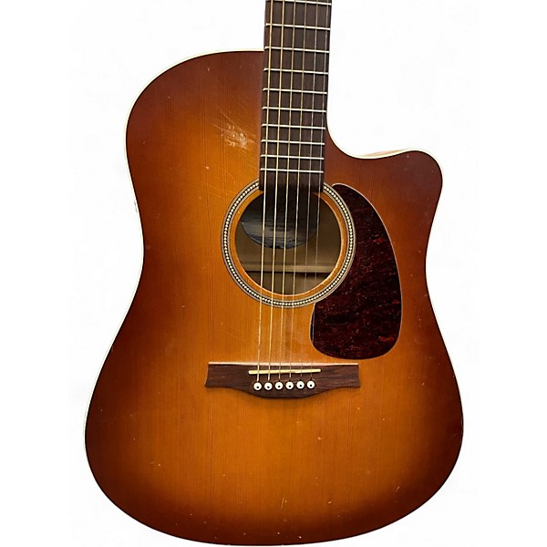 Used Seagull Entourage Rustic Cutaway Natural Acoustic Electric Guitar