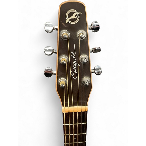 Used Seagull Entourage Rustic Cutaway Natural Acoustic Electric Guitar