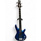 Used Ibanez GSRM20 Mikro Short Scale Blue Electric Bass Guitar thumbnail