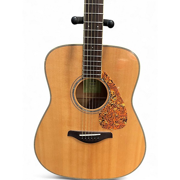 Used Yamaha fg840 Natural Acoustic Guitar