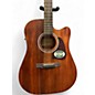Used Ibanez AW54CE Mahogany Acoustic Electric Guitar