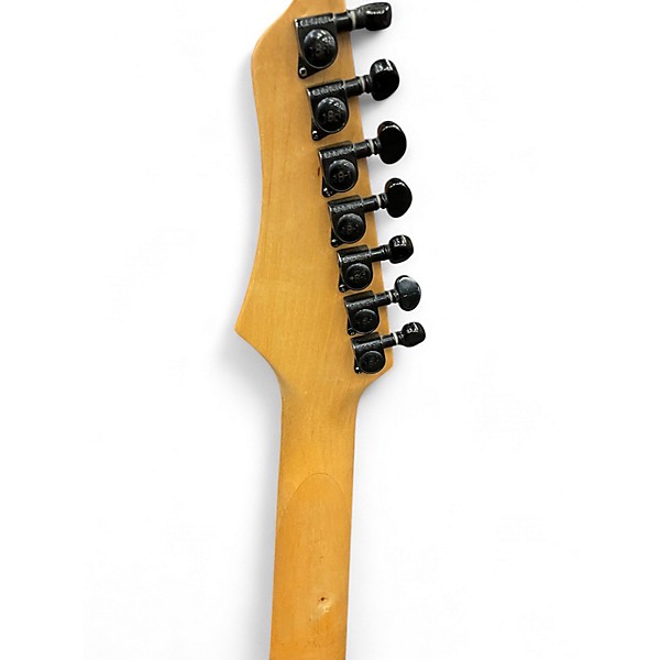 Used Washburn WG 587 Black Solid Body Electric Guitar