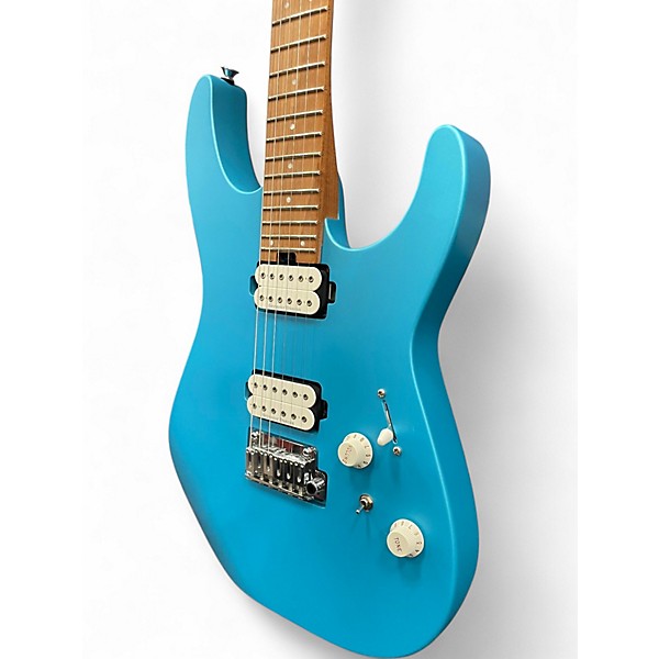 Used Charvel PRO-MOD DK24 HH 2PT MATTE BLUE FROST Solid Body Electric Guitar