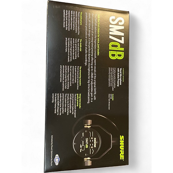 Used Shure SM7DB Dynamic Microphone