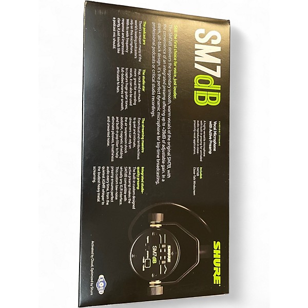 Used Shure SM7DB Dynamic Microphone