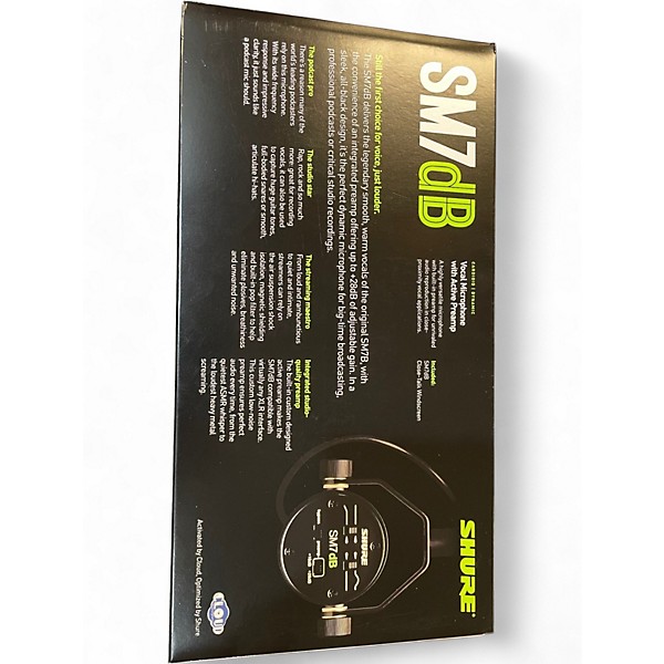 Used Shure SM7DB Dynamic Microphone
