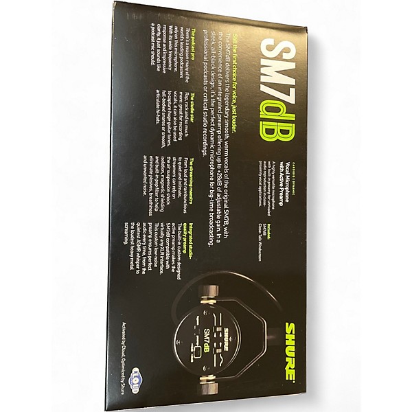 Used Shure SM7DB Dynamic Microphone