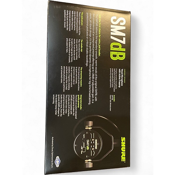 Used Shure SM7DB Dynamic Microphone