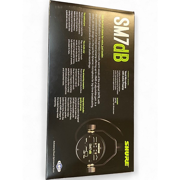 Used Shure SM7DB Dynamic Microphone