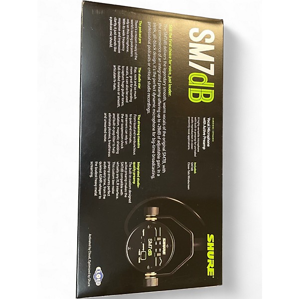 Used Shure SM7DB Dynamic Microphone