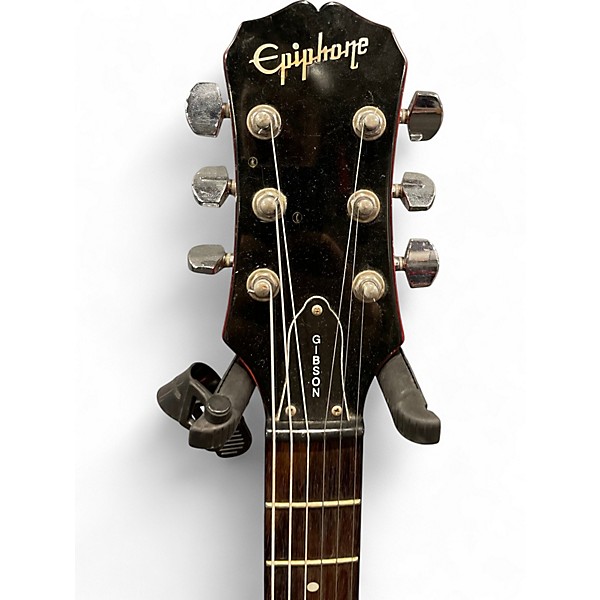 Used Epiphone Les Paul 100 Bolt On Cherry Sunburst Solid Body Electric Guitar