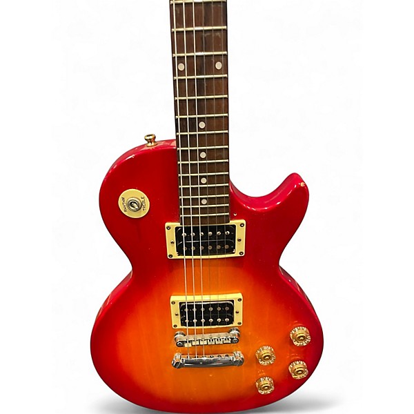 Used Epiphone Les Paul 100 Bolt On Cherry Sunburst Solid Body Electric Guitar