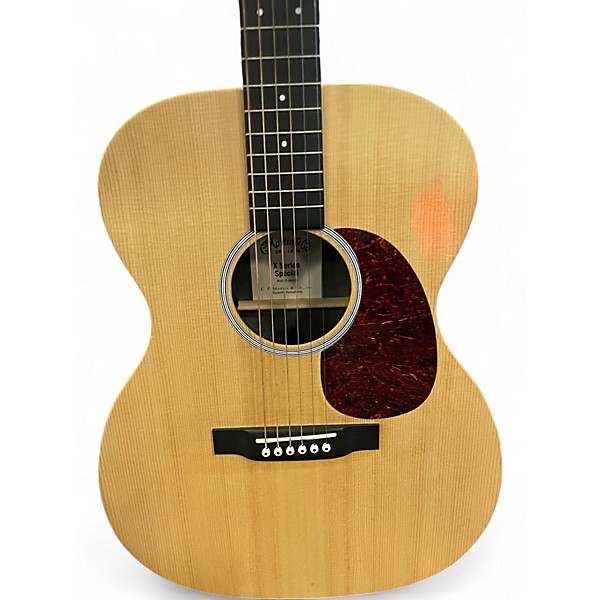 Used Martin X SERIES SPECIAL Natural Acoustic Electric Guitar