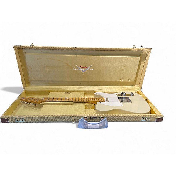 Used Fender custom shop closet classic 51 b5 55 tele journey man 55 desert tan Solid Body Electric Guitar