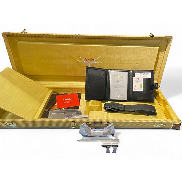 Used Fender custom shop closet classic 51 b5 55 tele journey man 55 desert tan Solid Body Electric Guitar