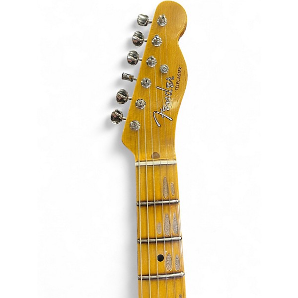 Used Fender custom shop closet classic 51 b5 55 tele journey man 55 desert tan Solid Body Electric Guitar